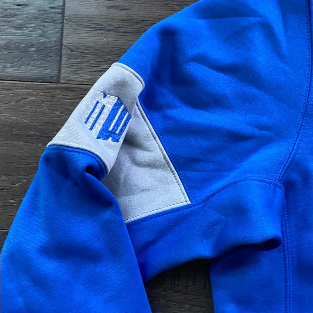 Nike Air Force Falcons Pullover Hoodie Mens Sz Medium Royal Blue